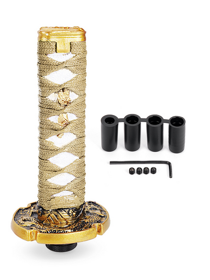 Samurai gear shift knob, gear lever, manual transmission shift knob, gear shift lever, universal