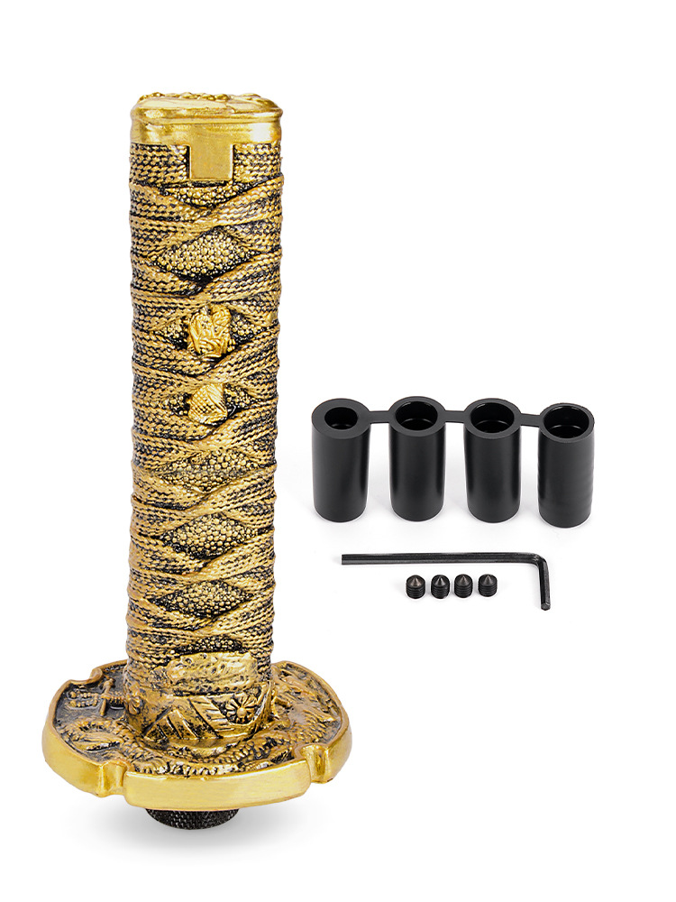 Samurai gear shift knob, gear lever, manual transmission shift knob, gear shift lever, universal
