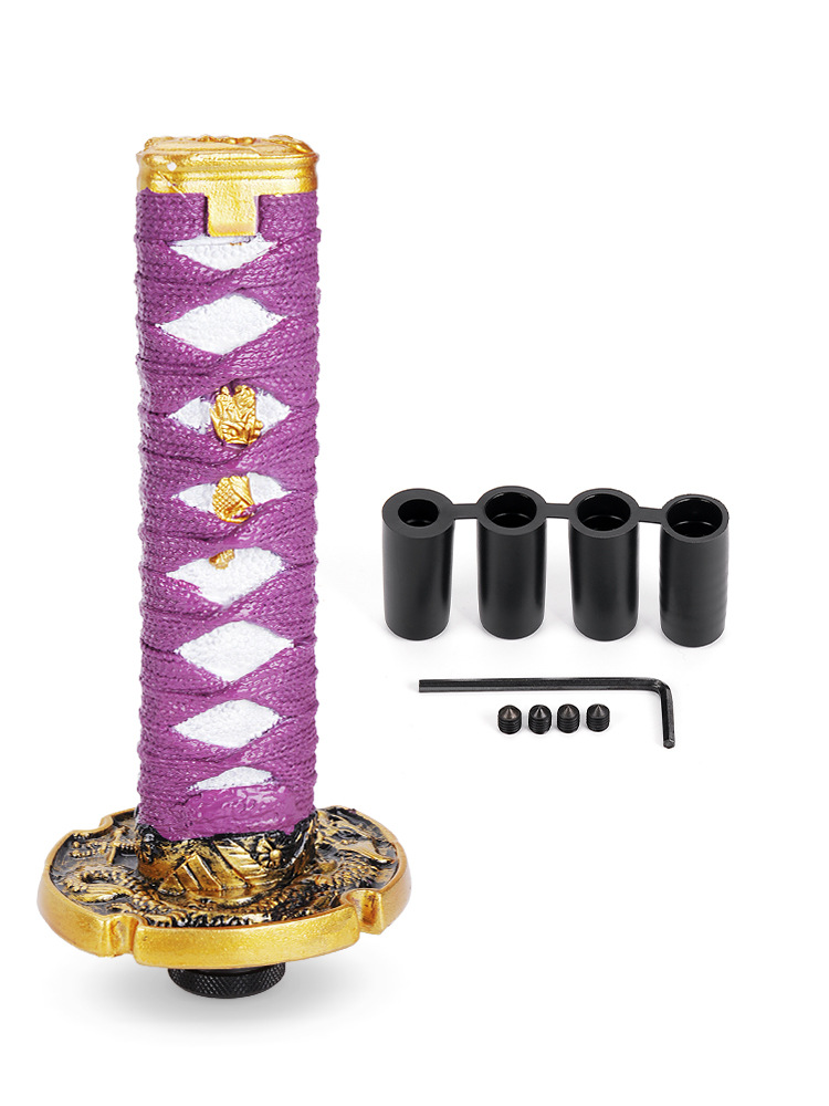 Samurai gear shift knob, gear lever, manual transmission shift knob, gear shift lever, universal