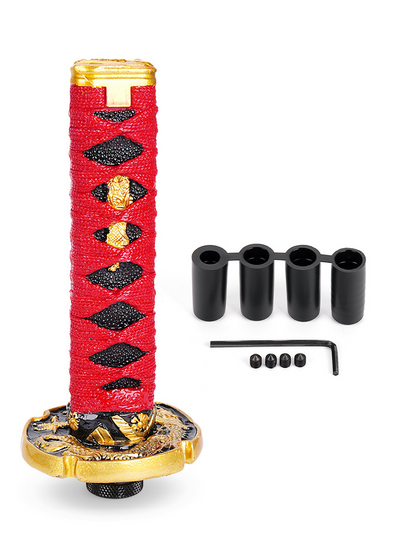 Samurai gear shift knob, gear lever, manual transmission shift knob, gear shift lever, universal