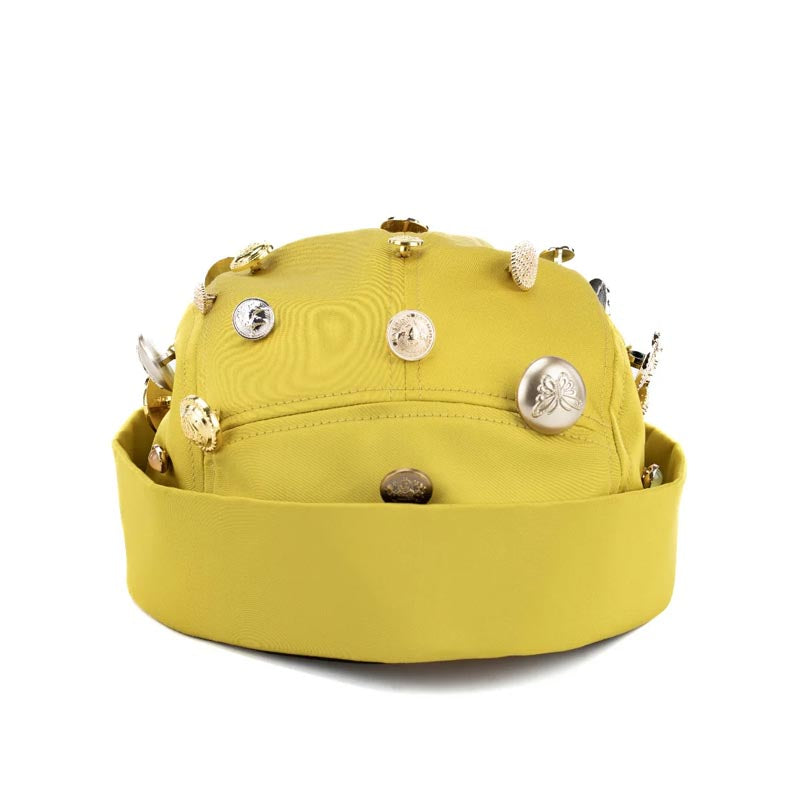 Fashion Buckle Buttons Brimless Hat