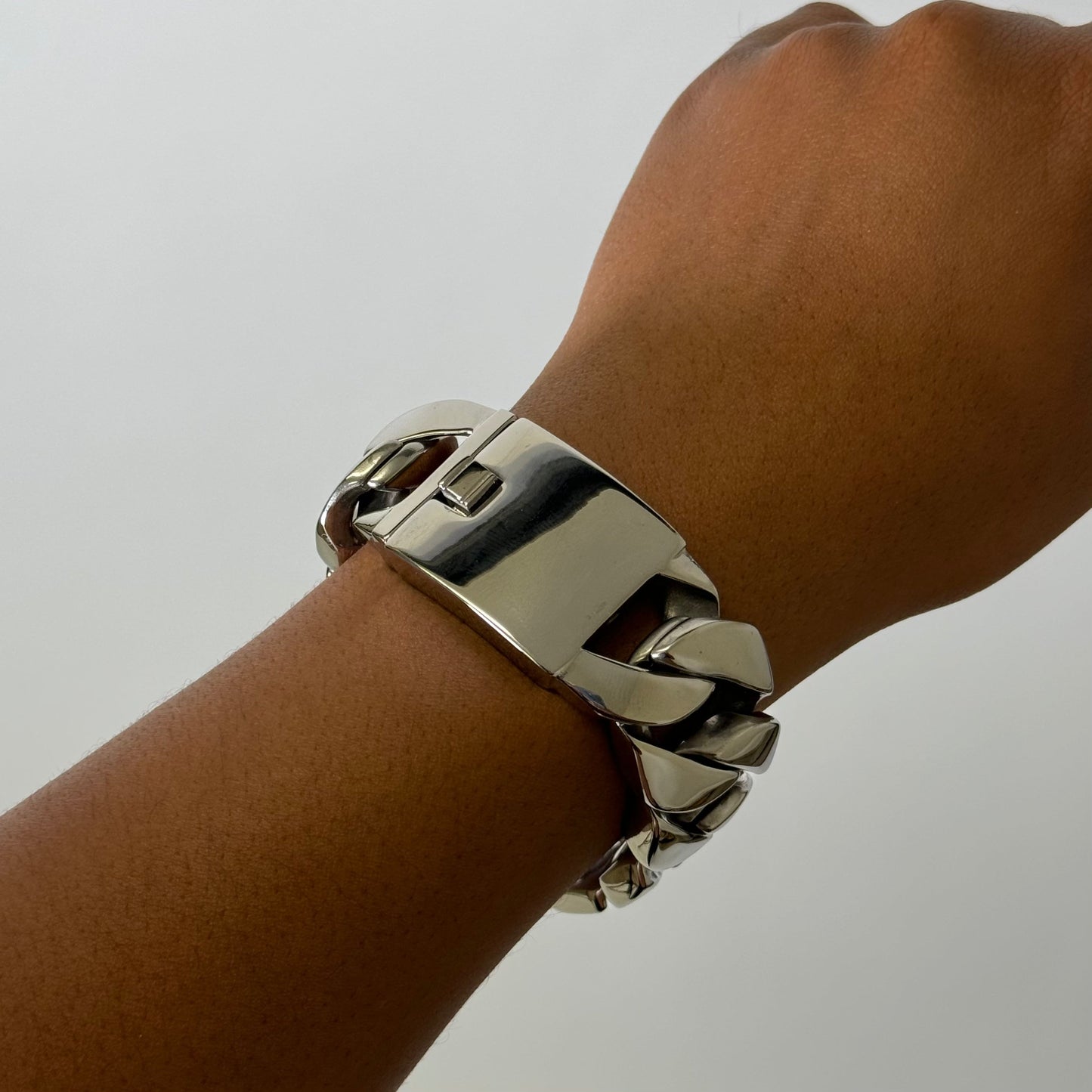 【BAD B】 Cuban chain titanium steel bracelet