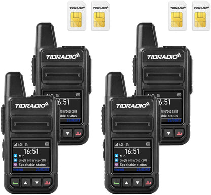 4G LTE Unlimited Nationwide PTT Two-Way Radio