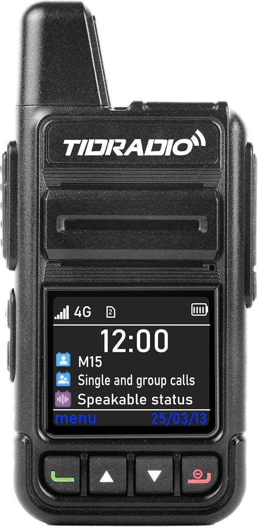 4G LTE Unlimited Nationwide PTT Two-Way Radio