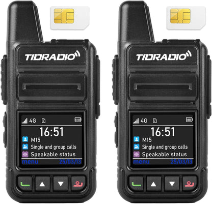 4G LTE Unlimited Nationwide PTT Two-Way Radio