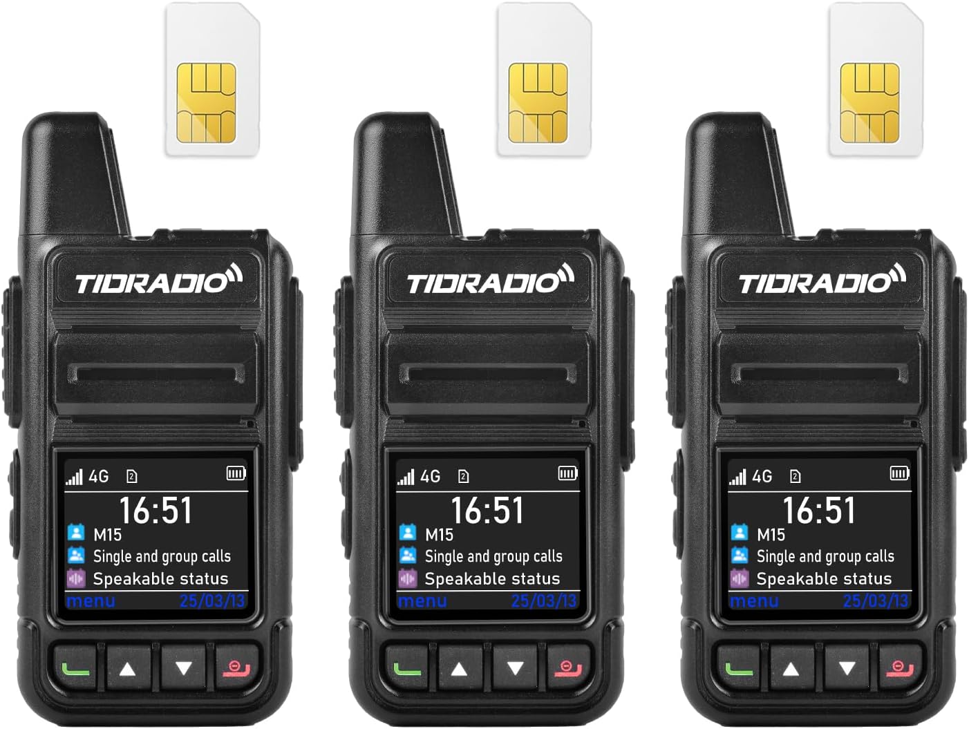 4G LTE Unlimited Nationwide PTT Two-Way Radio