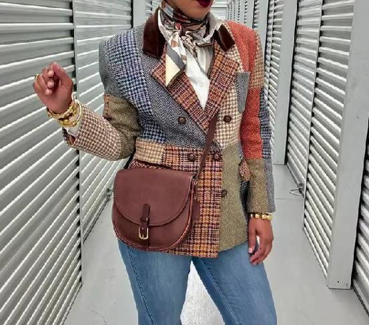 Retro Comfortable Wool Blazer